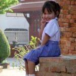 Begegnungen vor dem Wat