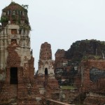 Die zerfallenen Ruinen im Wat Nok