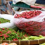 Farbenfroher Markt in Ayutthaya