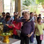 heiliges Wasser vom Buddah