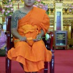 Mönchszeremonie im Wat Pho