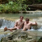Steffen und ich beim Chillaxen