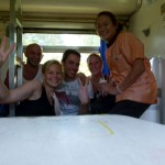 Tom, Nicole, Philipp, Sam und Nathalie