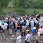 Wir waren nicht allein am Pre Rup um den Sonnenuntergang zu bestaunen