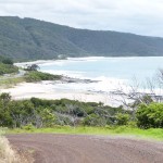 Die Great Ocean Road entlang der Küste Victorias.