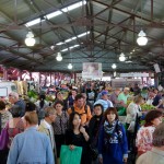 Hier war was los. Der Queen Victoria Markt zur Rush-Hour!