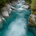 Auch die Blue Pools.