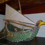Bierdoosenboot im Museum