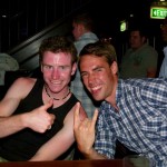 Darren und Philipp in der 3 Monkeys Bar