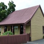 Das ist das älteste Haus in Queenstown.