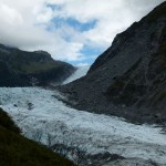 Der Fox Gletscher in seiner vollen Größe.