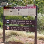 Tag 9 - Der Walk durch den Kings Canyon hatte knappe 4 Stunden gedauert.