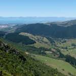 Aussicht von einem Lookout kurz hinter Kawatiri.