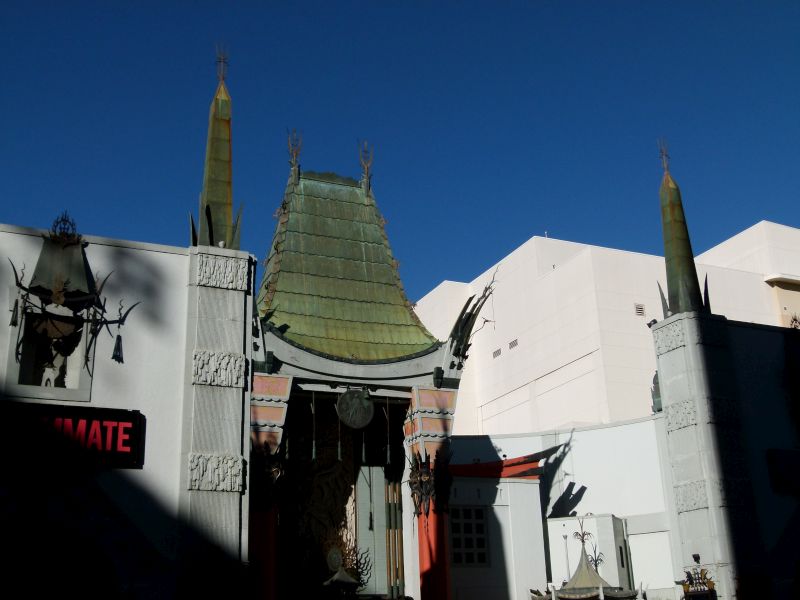 Das Chinese theater am Hollywood Blvd.